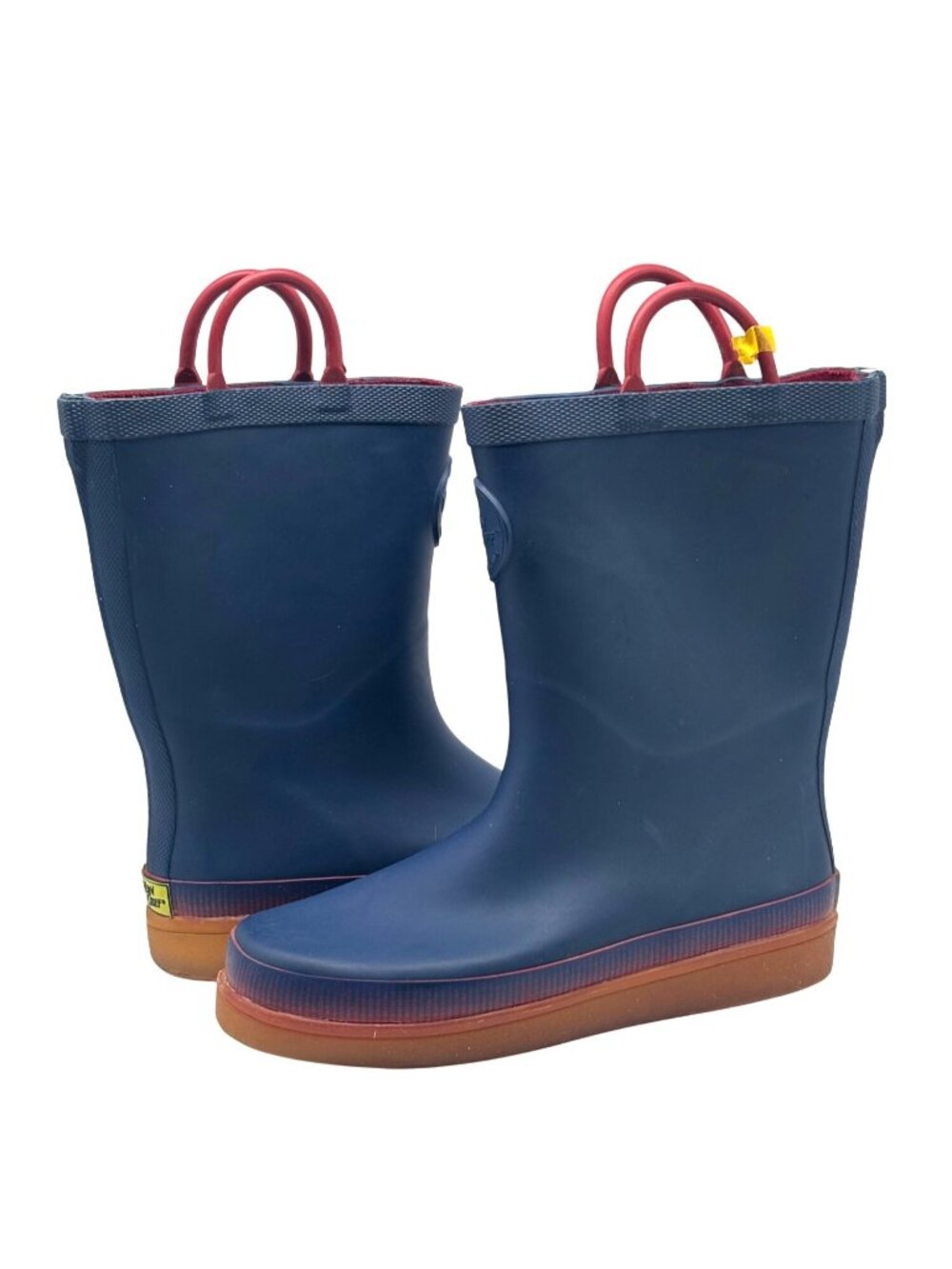 Western Chief Kids’ Blue Rubber Boots (DO NOT LIGTH UP) , Size 2 (little kid),